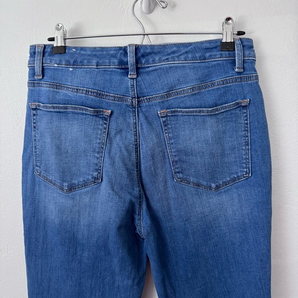 Talbots straight leg jean medium wash Size 10 - Picture 5 of 6